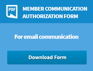 Member Communication Authorization form - For email communication